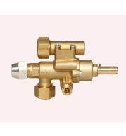 Safety Excess Flow Brass Gas Valves, Automatic Shut-Off Valves for Overpressure Protection in LPG Propane Natural Gas Pipeline Systems